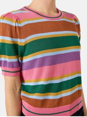 Gorman Racing Stripe Knit Top - NWT